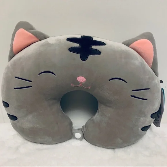Squishmallow Tally Cat 🐱, Neck Cushion Pillow, 12” New